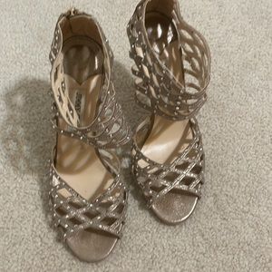 Jimmy choo suede sandals heels 40